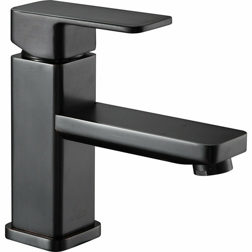 Naiadi Single Hole Single Handle Bathroom Faucet in Oil Rubbed Bronze- Anzzi