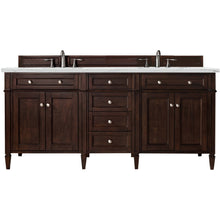 Load image into Gallery viewer, James Martin Brittany 72&quot;  Burnished Mahogany Double Vanity- James Martin