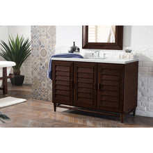 Load image into Gallery viewer, James Martin Portland 48&quot; Burnished Mahogany Single Vanity
