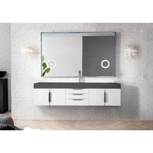 Load image into Gallery viewer, James Martin Mercer Island 72&quot; Glossy White Single Vanity