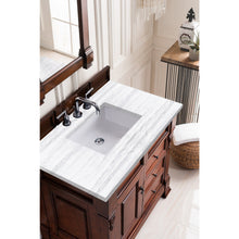 Load image into Gallery viewer, James Martin Brookfield 36&quot; Warm Cherry Single Vanity