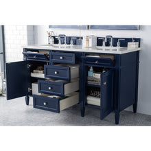 Load image into Gallery viewer, James Martin Brittany 60&quot;  Victory Blue Double Vanity