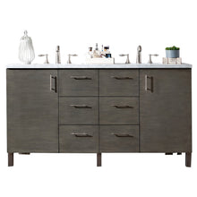 Load image into Gallery viewer, James Martin Metropolitan 60&quot; Silver Oak Double Vanity- James Martin