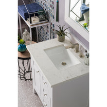 Load image into Gallery viewer, James Martin Palisades 30&quot; Bright White Single Vanity