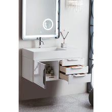Load image into Gallery viewer, James Martin Mercer Island 36&quot; Glossy White Single Vanity