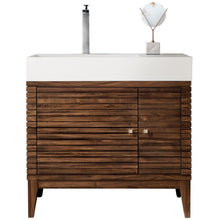 Load image into Gallery viewer, James Martin Linear 36&quot; Mid Century Walnut Single Vanity- James Martin