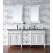 Load image into Gallery viewer, James Martin Brittany 72&quot; Bright White Double Vanity