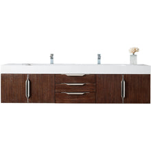 Load image into Gallery viewer, James Martin Mercer Island 72&quot; Coffee Oak Double Vanity- James Martin