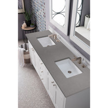 Load image into Gallery viewer, James Martin Palisades 72&quot; Bright White Double Vanity