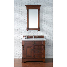 Load image into Gallery viewer, James Martin Brookfield 36&quot; Warm Cherry Single Vanity