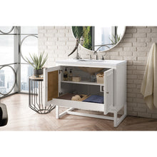 Load image into Gallery viewer, James Martin Athens 36&quot; Glossy White Single Vanity