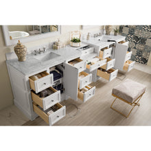 Load image into Gallery viewer, James Martin De Soto 118&quot; Bright White Double Vanity Set