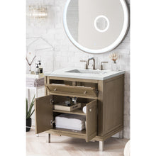 Load image into Gallery viewer, James Martin Chicago 30&quot; Whitewashed Walnut Single Vanity