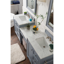 Load image into Gallery viewer, James Martin Copper Cove Encore 86&quot; Silver Gray Double Vanity Set