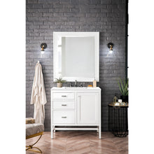 Load image into Gallery viewer, James Martin Addison 36&quot; Glossy White Single Vanity