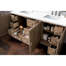 Load image into Gallery viewer, James Martin Portland 72&quot; Whitewashed Walnut Double Vanity