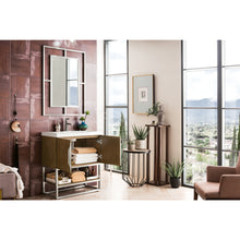Load image into Gallery viewer, James Martin Columbia 31.5&quot; Latte Oak - Brushed Nickel Single Vanity