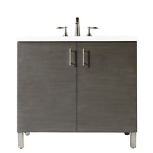 Load image into Gallery viewer, James Martin Metropolitan 36&quot; Silver Oak Single Vanity- James Martin