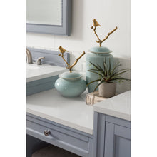 Load image into Gallery viewer, James Martin Copper Cove Encore 86&quot; Silver Gray Double Vanity Set