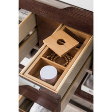 Load image into Gallery viewer, James Martin Columbia 72&quot; Coffee Oak - Matte Black Double Vanity