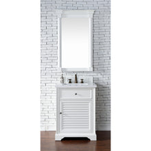 Load image into Gallery viewer, James Martin Savannah 26&quot; Bright White Single Vanity