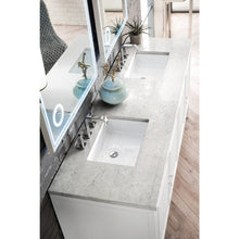 Load image into Gallery viewer, James Martin Athens 72&quot; Glossy White Double Vanity