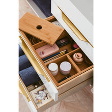 Load image into Gallery viewer, James Martin Mercer Island 59&quot; Glossy White - Radiant Gold Double Vanity