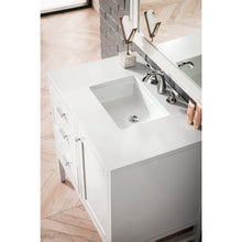 Load image into Gallery viewer, James Martin Addison 36&quot; Glossy White Single Vanity