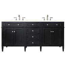 Load image into Gallery viewer, James Martin Brittany 72&quot;  Black Onyx Double Vanity- James Martin