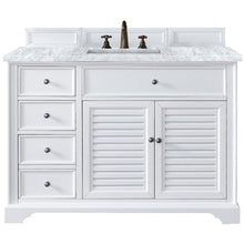 Load image into Gallery viewer, James Martin Savannah 48&quot; Bright White Single Vanity- James Martin
