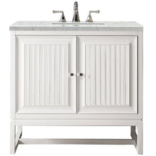 Load image into Gallery viewer, James Martin Athens 36&quot; Glossy White Single Vanity- James Martin