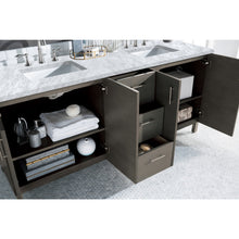 Load image into Gallery viewer, James Martin Metropolitan 72&quot; Silver Oak Double Vanity