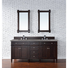 Load image into Gallery viewer, James Martin Brittany 72&quot;  Burnished Mahogany Double Vanity- James Martin