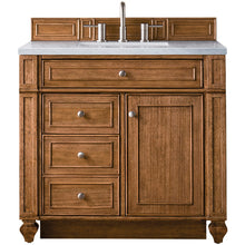 Load image into Gallery viewer, James Martin Bristol 36&quot; Saddle Brown Single Vanity- James Martin