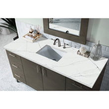 Load image into Gallery viewer, James Martin Metropolitan 60&quot; Silver Oak Single Vanity