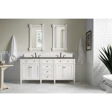 Load image into Gallery viewer, James Martin Brittany 72&quot; Bright White Double Vanity
