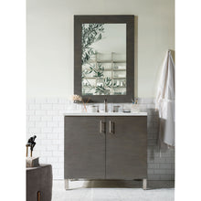 Load image into Gallery viewer, James Martin Metropolitan 36&quot; Silver Oak Single Vanity