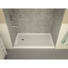 Load image into Gallery viewer, Tier 32 x 60  in. Left Drain Single Threshold Shower Base in White- Anzzi