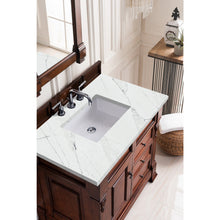 Load image into Gallery viewer, James Martin Brookfield 36&quot; Warm Cherry Single Vanity