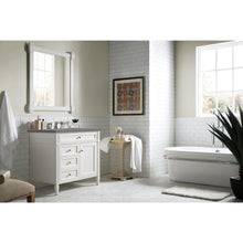 Load image into Gallery viewer, James Martin Brittany 36&quot;Bright White Single Vanity