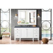 Load image into Gallery viewer, James Martin Addison 60&quot; Glossy White Single Vanity