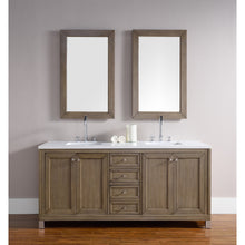 Load image into Gallery viewer, James Martin Chicago 72&quot; Whitewashed Walnut Double Vanity- James Martin