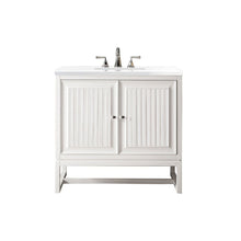 Load image into Gallery viewer, James Martin Athens 36&quot; Glossy White Single Vanity