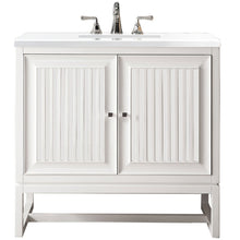 Load image into Gallery viewer, James Martin Athens 36&quot; Glossy White Single Vanity- James Martin