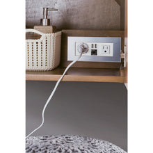 Load image into Gallery viewer, James Martin Mercer Island 72&quot; Latte Oak - Radiant Gold Double Vanity