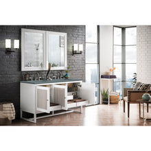 Load image into Gallery viewer, James Martin Athens 60&quot; Glossy White Double Vanity