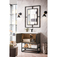 Load image into Gallery viewer, James Martin Columbia 31.5&quot; Ash Gray - Matte Black Single Vanity