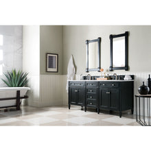 Load image into Gallery viewer, James Martin Brittany 72&quot;  Black Onyx Double Vanity