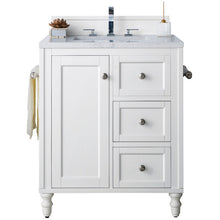 Load image into Gallery viewer, James Martin Copper Cove Encore 30&quot; Bright White Single Vanity