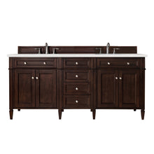 Load image into Gallery viewer, James Martin Brittany 72&quot;  Burnished Mahogany Double Vanity- James Martin